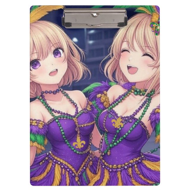 Pranchetas Garotas de Anime Carnaval  (Frente)