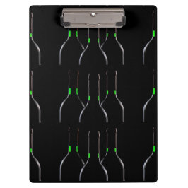 Pranchetas Garrafas de vinho Área de Transferência Preta