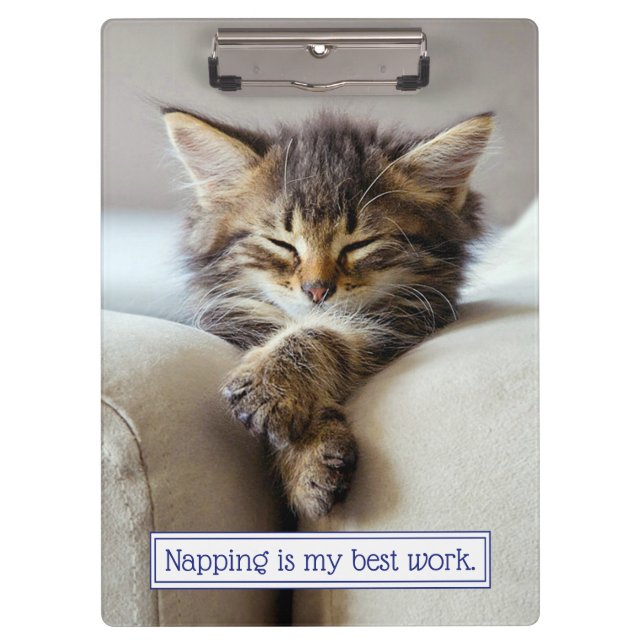 Pranchetas Gatinho dormindo (Frente)