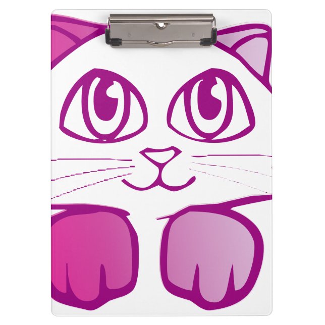 Pranchetas Gatinho roxo (Frente)