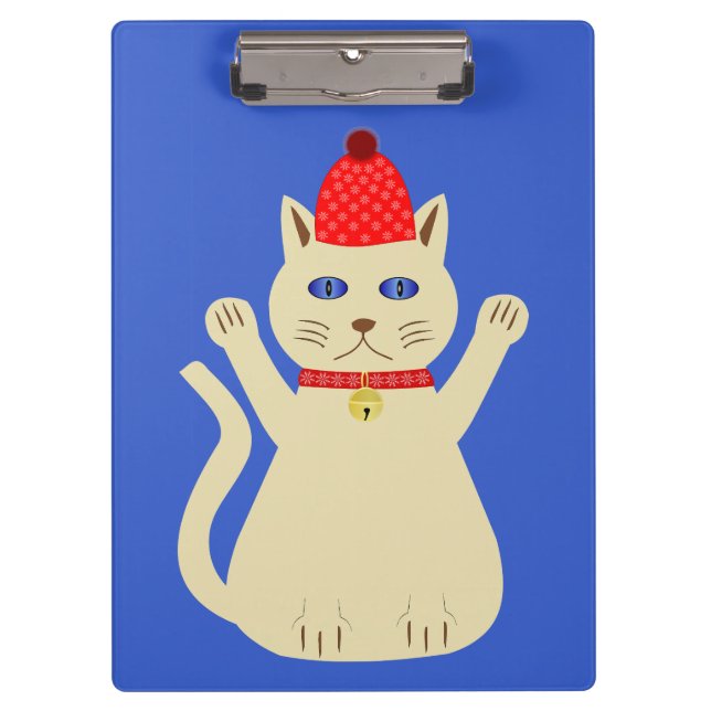 Pranchetas Gato de Natal bonito (Frente)