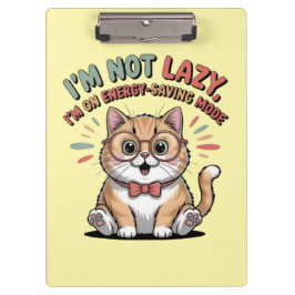 Pranchetas Gato em Modo de Economia de Energia
