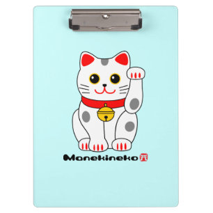 Pranchetas Gato Manekineko-Afortunado (que beckoning o gato)