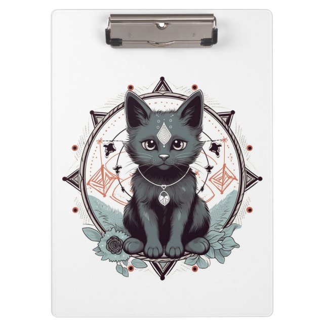 Pranchetas Gato Místico (Frente)