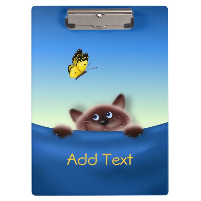 Pranchetas Gato no bolso (Frente)