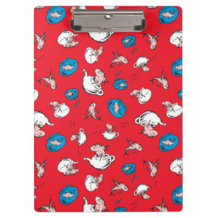 Pranchetas Gato no Chapéu   O Peixe Padrão Vermelho