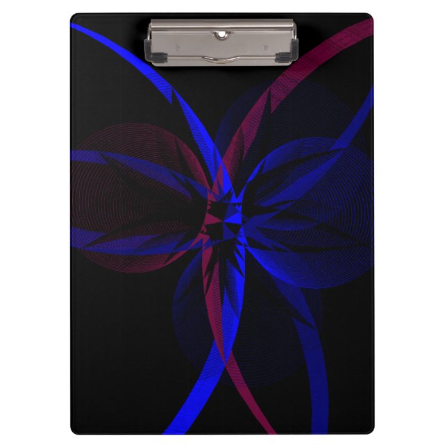 Pranchetas Geometric Abstraction Clipboard (Frente)