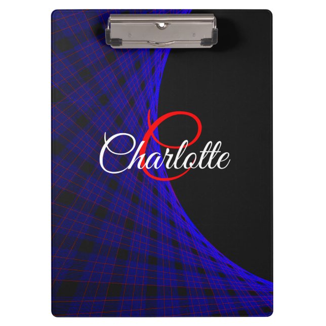 Pranchetas Geometric Space Carpet Clipboard (Frente)