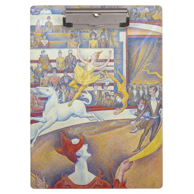 Pranchetas Georges Seurat - O Circo (Frente)