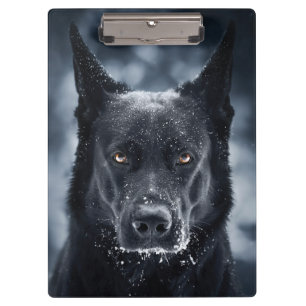 Pranchetas German shepherd Preto