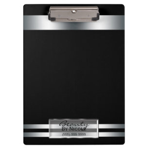 Pranchetas Glama Elegante de Prata de Platina Personalizado