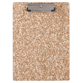 Pranchetas Glitter de Lâmina Dourada do Rosa de Pêssego