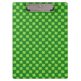 Pranchetas Glitter Trevo Verde