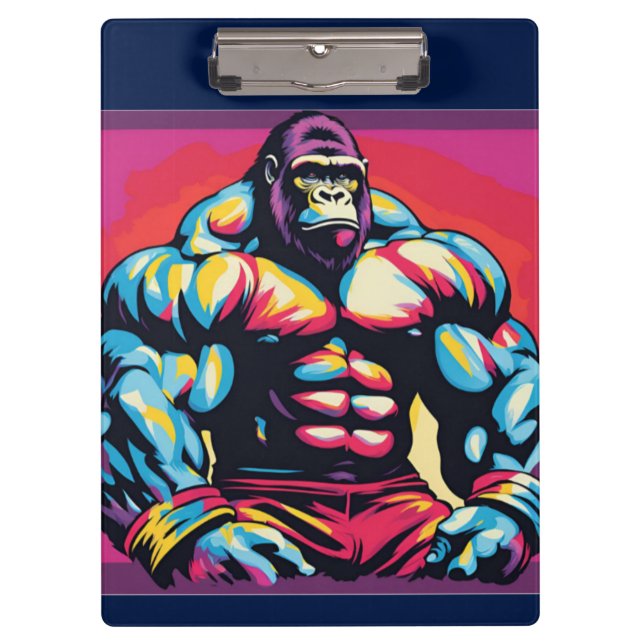 Pranchetas Gorilla Bodybuilder Lifter Pop (Frente)