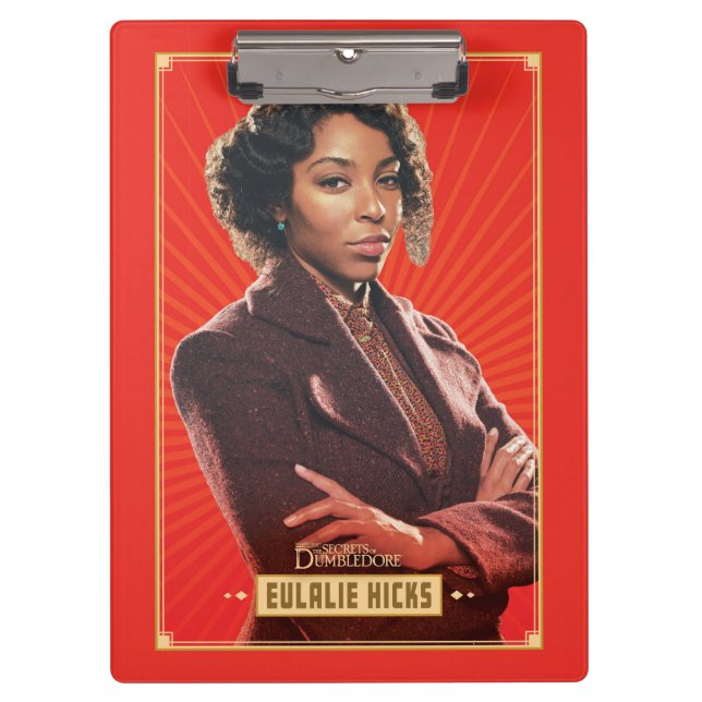 Pranchetas Gráfico de Caracteres Eulalie Hicks (Frente)