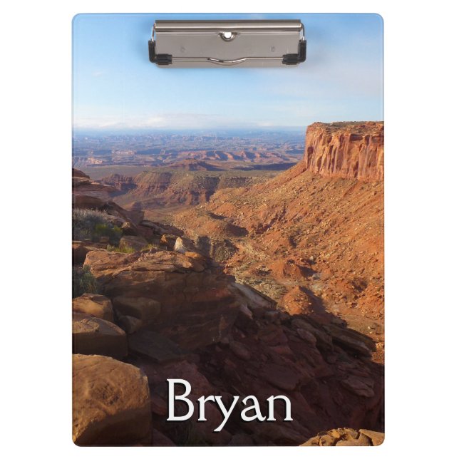 Pranchetas Grand View Point no Parque Nacional Canyonlands (Frente)