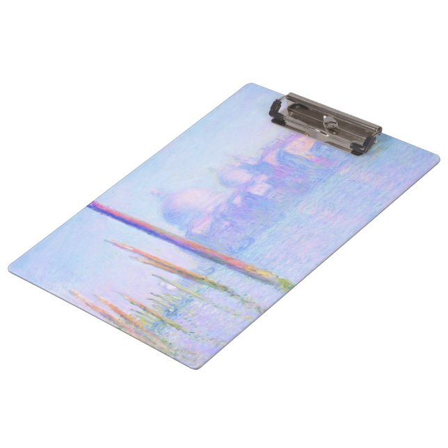 Pranchetas Grande Canal em Veneza (por Claude Monet) (Inclinado)