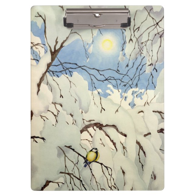 Pranchetas Great Tit - Theodor Severin Kittelsen (Frente)