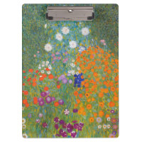 Gustav Klimt Flower Garden Cottage Nature