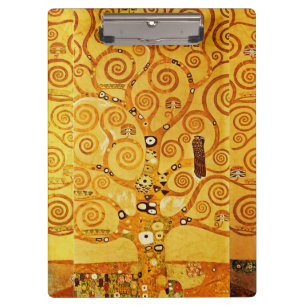 Pranchetas Gustav Klimt Tree of Life: Art Nouveau Symbolista