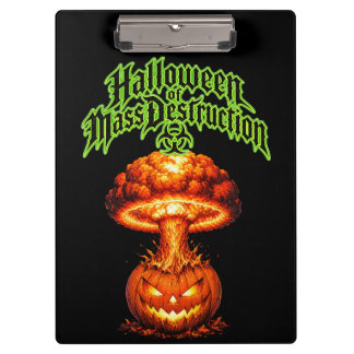 Pranchetas Halloween de Destruição em Massa Jack-o'-Lant Nucl