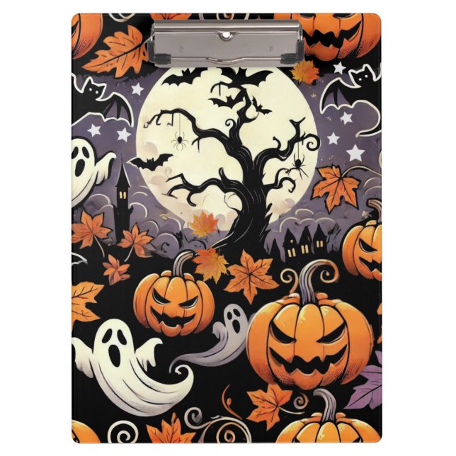 Pranchetas Halloween/outono/outono (Frente)
