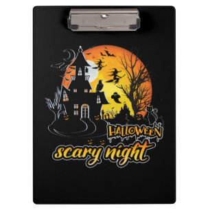Pranchetas Halloween Scary Night
