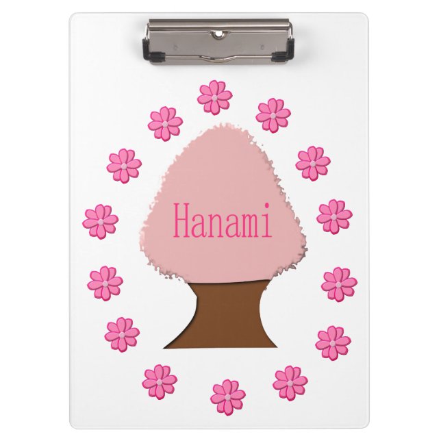 Pranchetas Hanami - Árvore de Cereja Japonesa (Frente)
