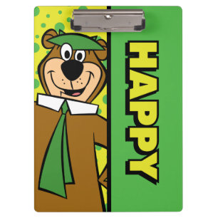 Pranchetas Happy Yogi Bear