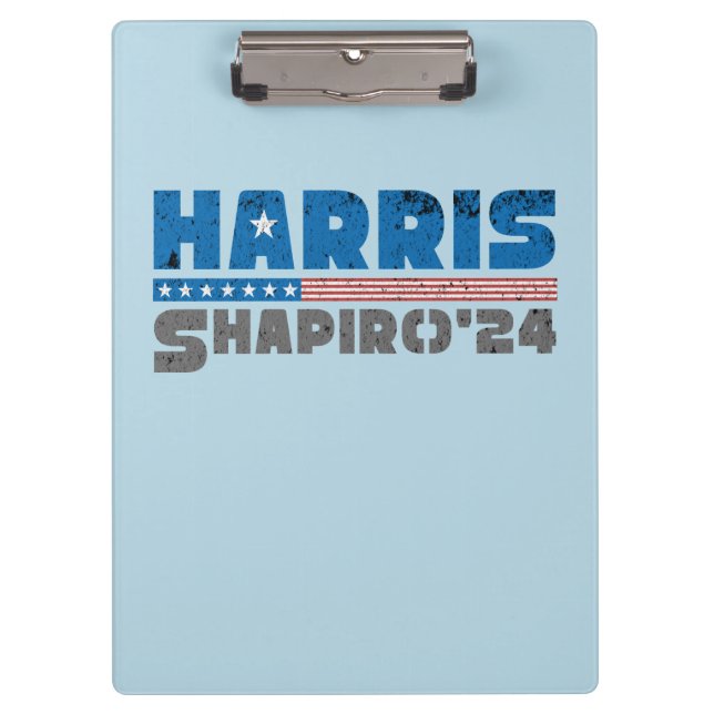 Pranchetas Harris Shapiro 2024 Greve de Vintagem Patriótica (Frente)