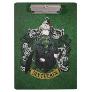 Pranchetas HARRY POTTER™ Anime Draco Malfoy House Crest