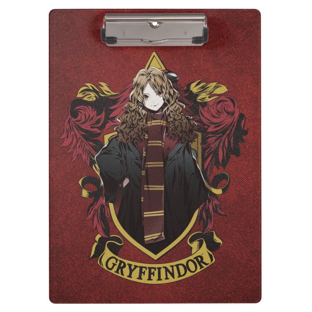 Pranchetas HARRY POTTER™ | Anime Hermione House Crest (Frente)