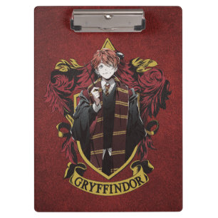 Pranchetas HARRY POTTER™ Anime Ron Weasley House Crest