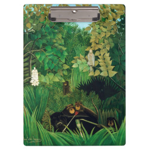 Pranchetas Henri Rousseau - Os Jesters Feliz