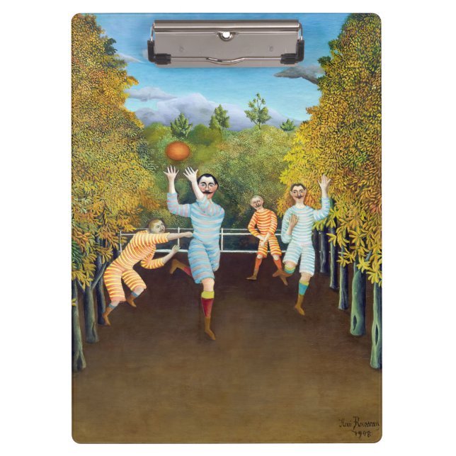 Pranchetas Henri Rousseau - Os Jogadores De Futebol (Frente)
