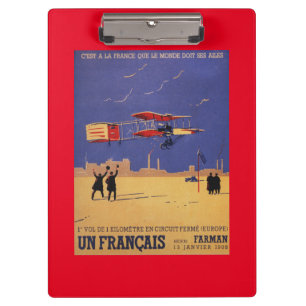 Pranchetas Henry Farman voa em Issy-les-Moulineaux