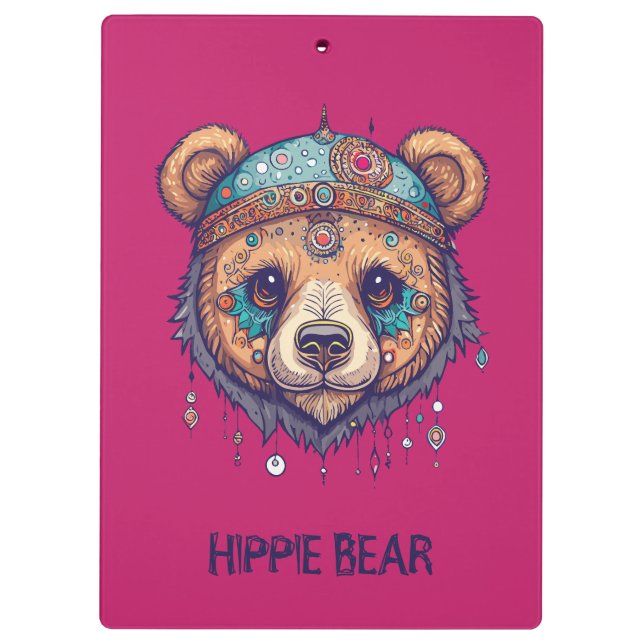 Pranchetas Hippie Bear (Verso)