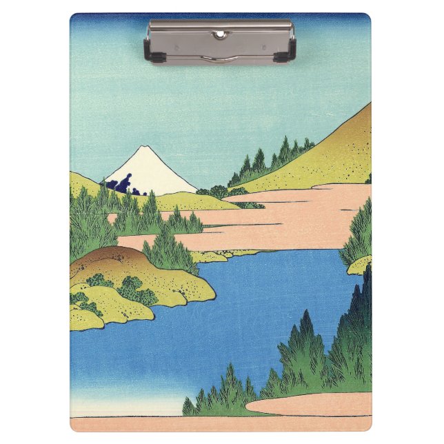 Pranchetas Hokusai Lago Hakone na Província de Sagami   (Frente)