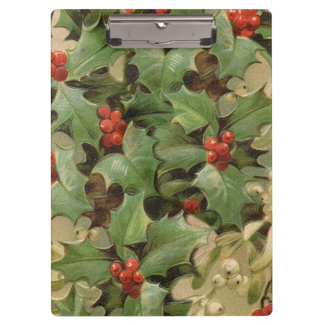 Pranchetas Holly Tree Natal Vintage (Frente)