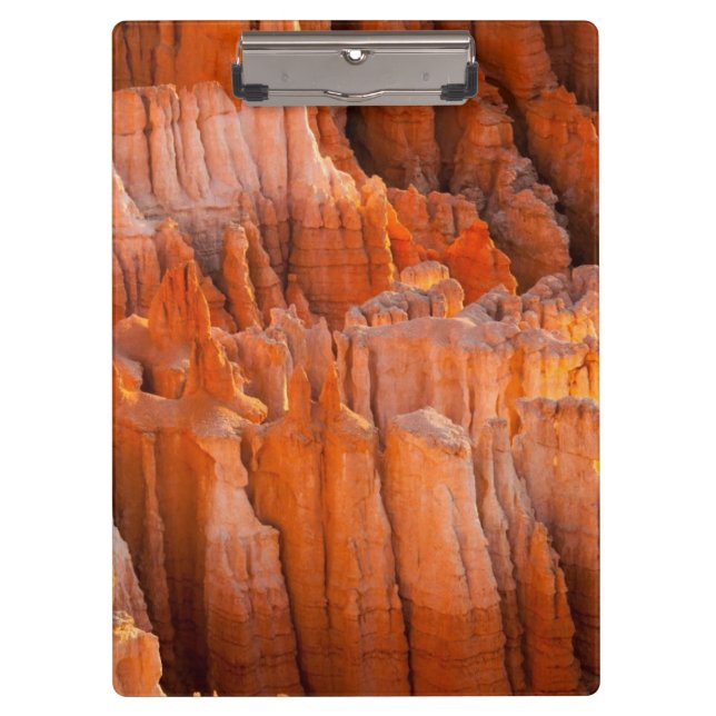 Pranchetas Hoodoos da rocha na luz da manhã (Frente)