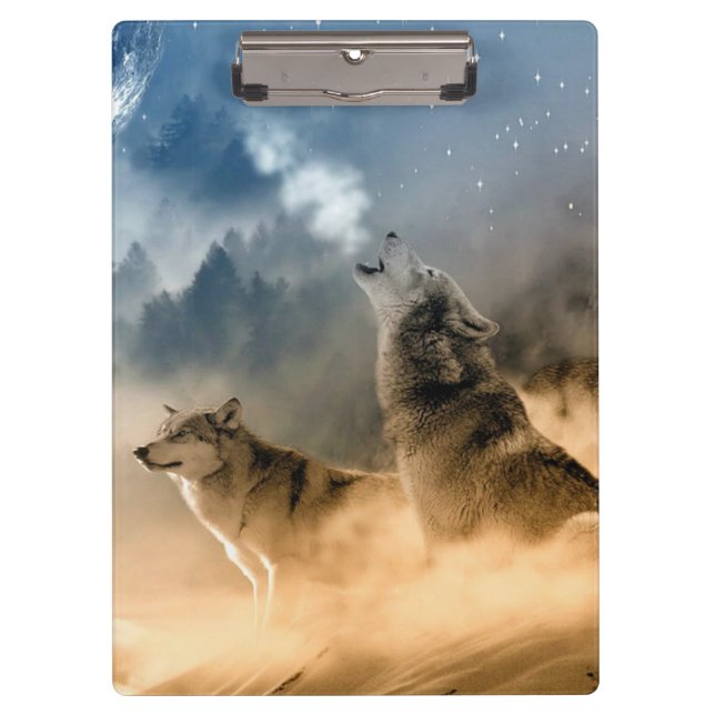 Pranchetas Howling Wolves (Frente)
