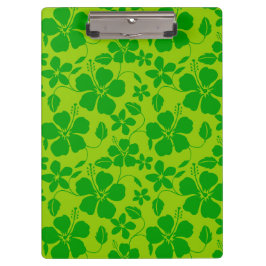 PRANCHETAS HULA HAWAIIANO (HIBÍSCO) LIMÃO VERDE