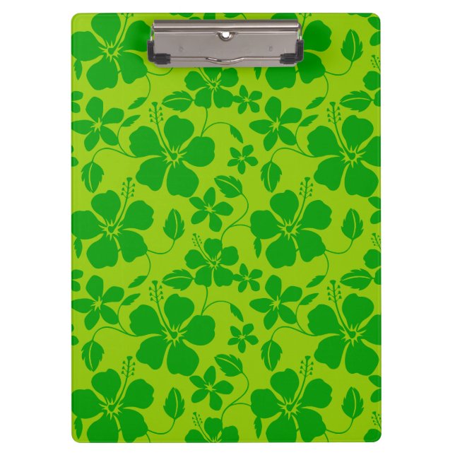 PRANCHETAS HULA HAWAIIANO (HIBÍSCO) LIMÃO VERDE (Frente)