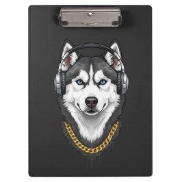 Pranchetas Husky Hip-Hop – Roupas de Rua Legais para Cachorro