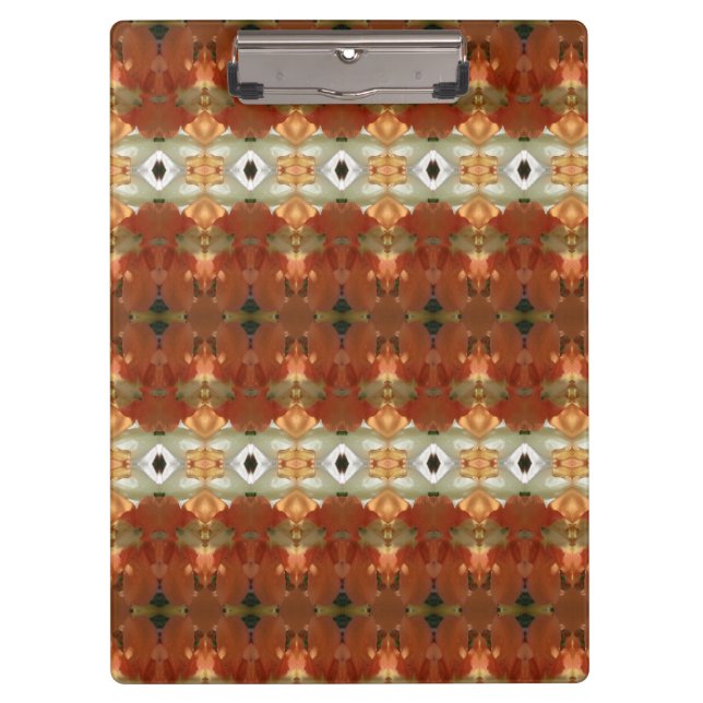 Pranchetas Ikat verde e âmbar 11 (Frente)