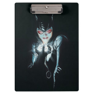 Pranchetas Ilustração da Capa de Batman Catwoman Faces of Evi