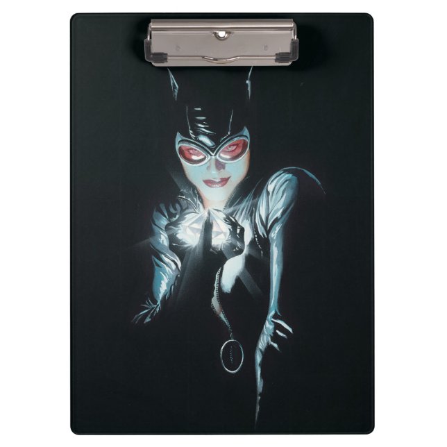 Pranchetas Ilustração da Capa de Batman Catwoman Faces of Evi (Frente)