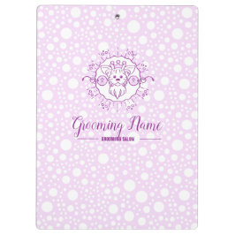 Pranchetas Ilustração de Cachorro de Cartoon para o Alinhamen