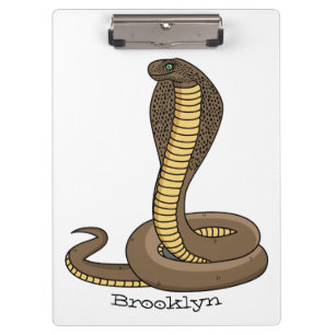 Pranchetas Ilustração de cobra da cobra castanha