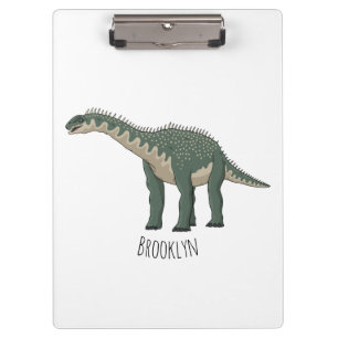 Pranchetas Ilustração de desenho animado de Barapasaurus